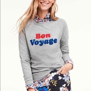 Old Navy “Bon Voyage” Sweatshirt L